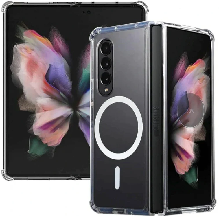 Galaxy Z Fold 6 Crystal Clear Case w/MagSafe