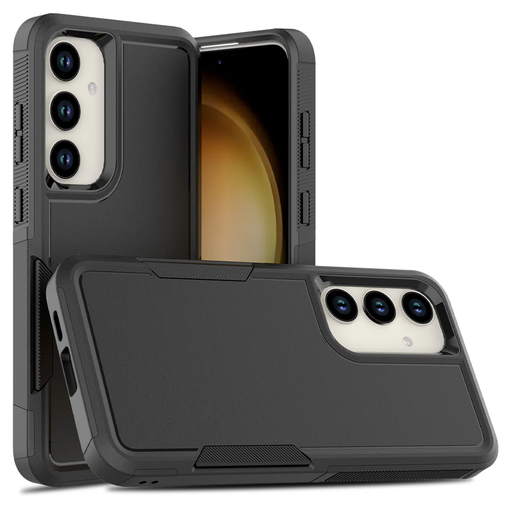[1122] Galaxy S25 Ultra Black Armor Light Case 