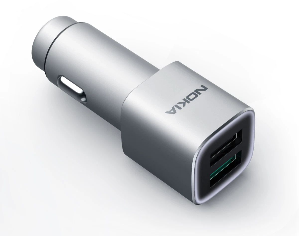 Nokia Double USB Quick Charge 3.0 Compatibile Car Charger