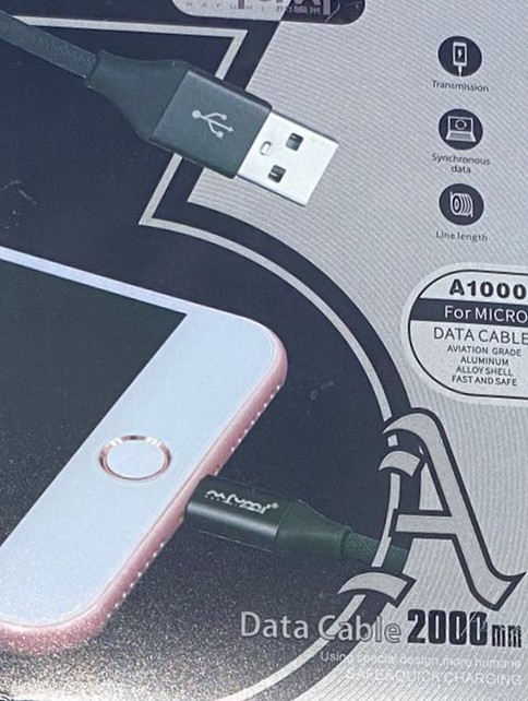 [3020] USB to Micro-USB Charging Cable 2M