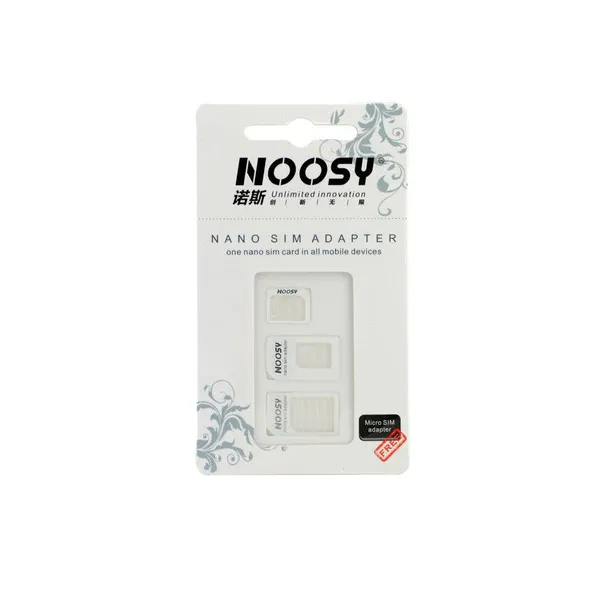 Noosy Nano Sim To Micro Sim Adapter For Apple iPhone And Samsung